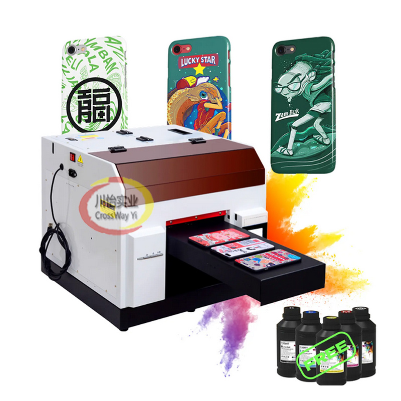 Commercial Uv Printing Machine - Mini Inkjet LED A4 Desktop Kecil