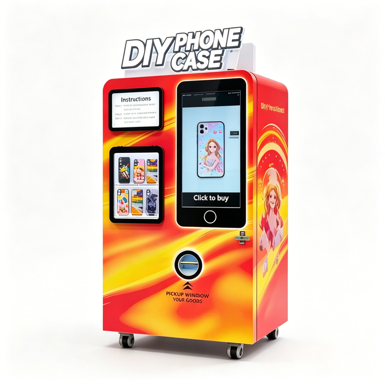 Commercial Printing Options - Mesin Penjual Otomatis Casing Ponsel Komersial