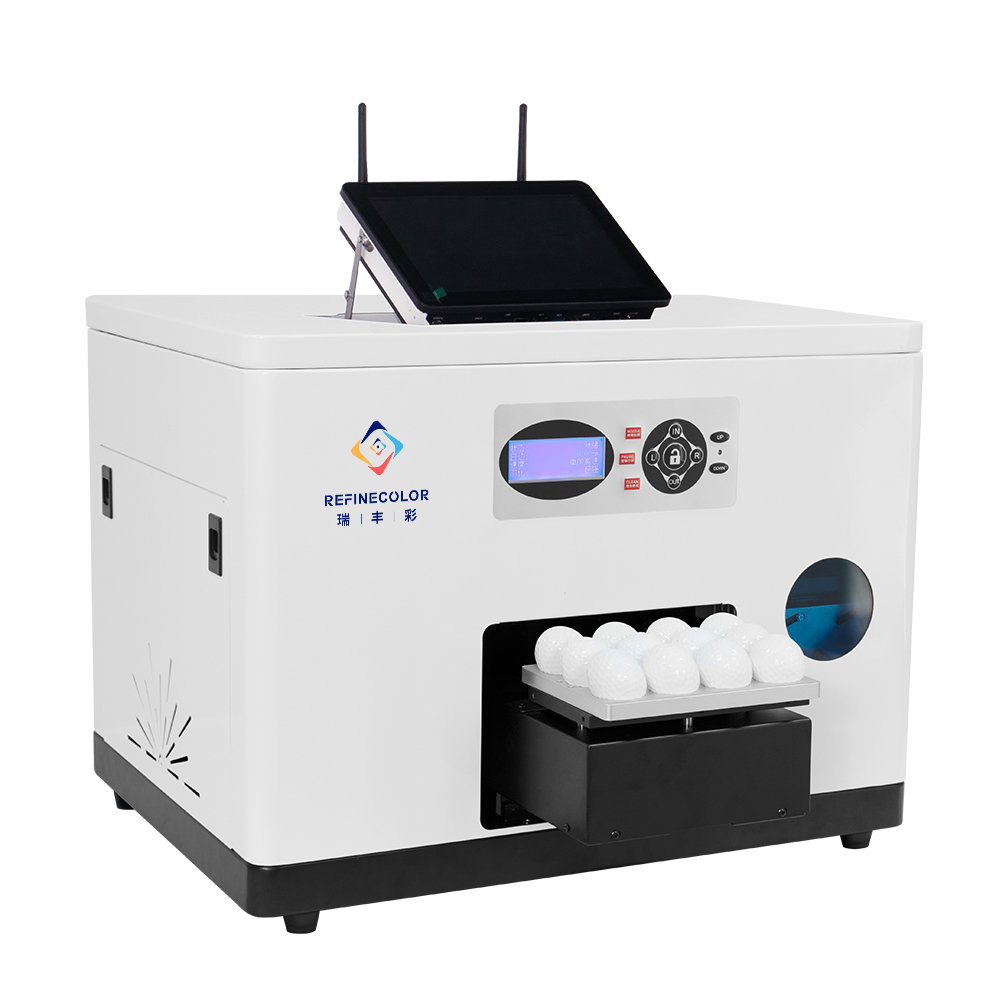 Mesin Pencetak Bola Golf UV LE - Commercial Uv Printing Machine ulasan dan harga