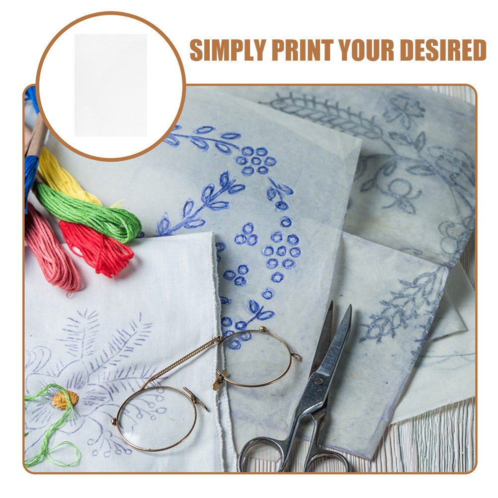 4 Lembar Kertas Perekat Pensta - Embroidery Stabilizer Backing ulasan dan harga