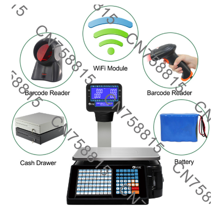 Timbangan elektronik komersial - Commercial Printing Options ulasan dan harga