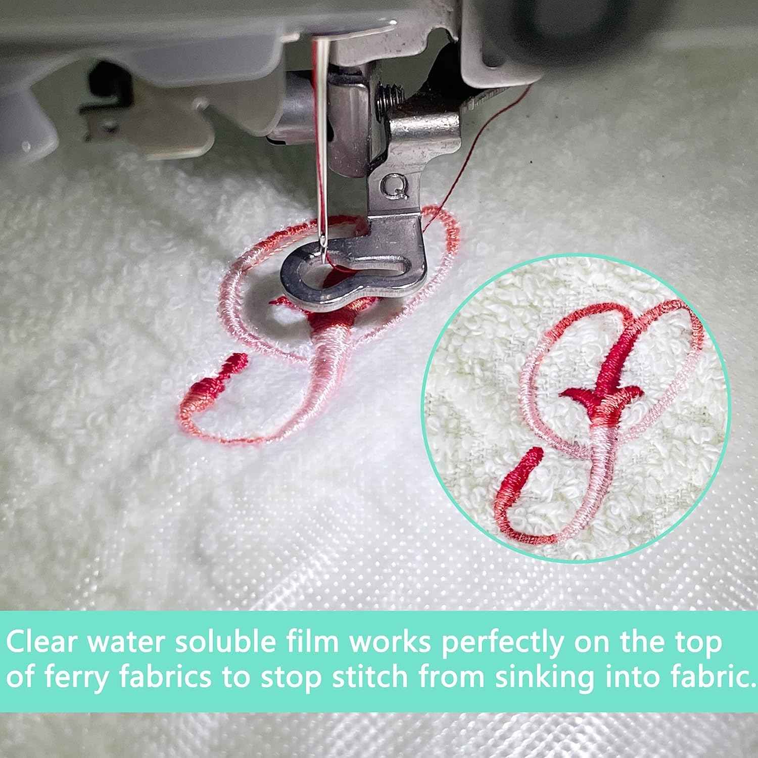 Wash Away Stabilizer - Gulunga - Embroidery Stabilizer Backing ulasan dan harga