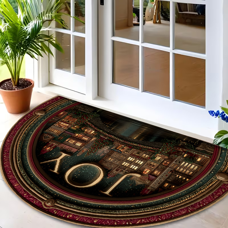 Karpet Pintu Masuk Bulat denga - Commercial Printing And Graphics ulasan dan harga