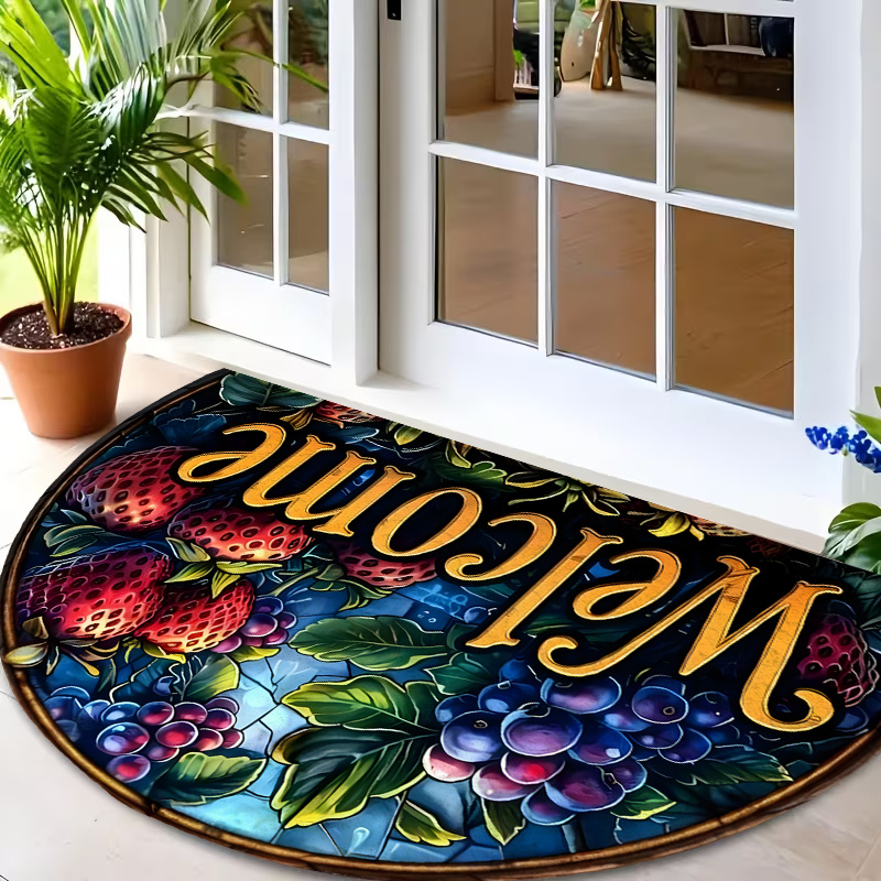 Karpet Pintu Masuk Bulat denga - Commercial Printing And Graphics ulasan dan harga